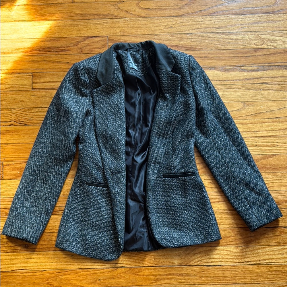 Women's Gray Blazer
